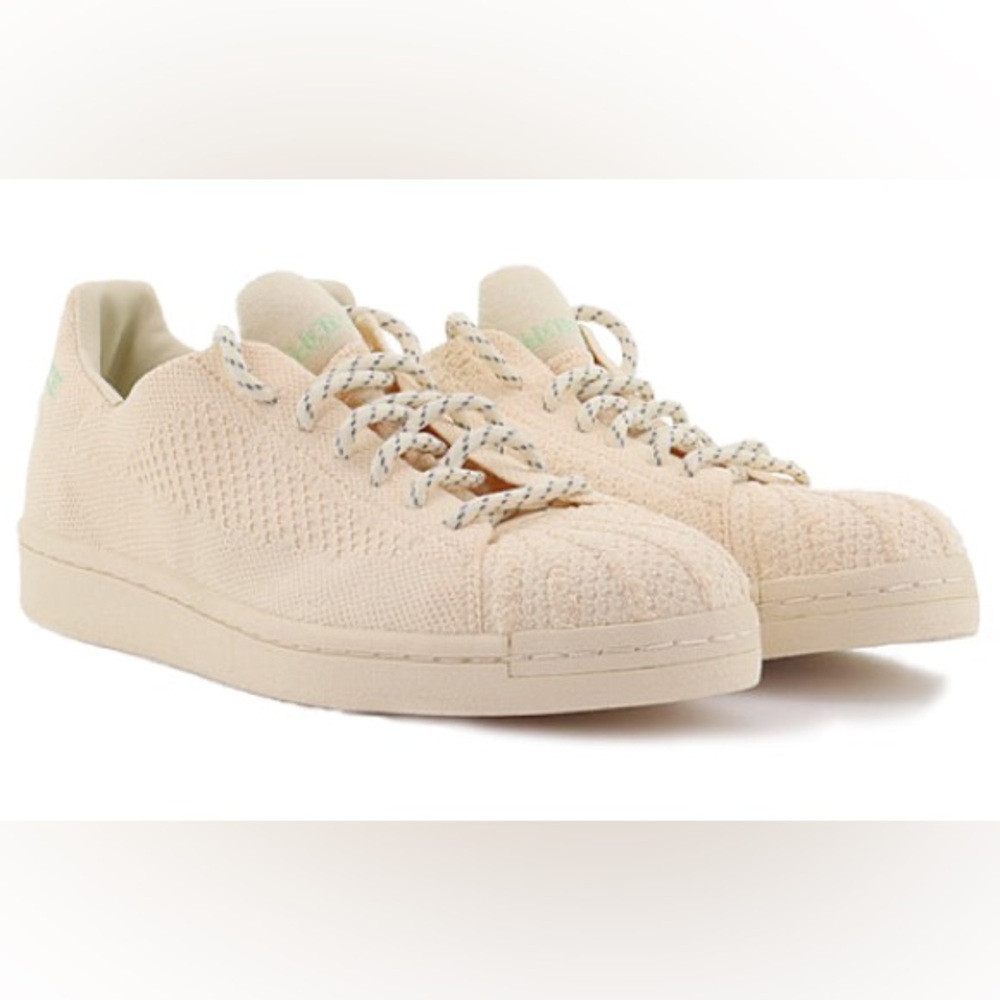 adidas x Pharrell Superstar Primeknit 'Cream' Model S42931 - W Size 8.5 NWOB